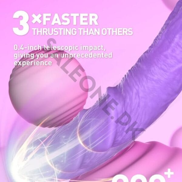 9-inch G Spot Dildo Vibrator | Thrusting Sex Toy
