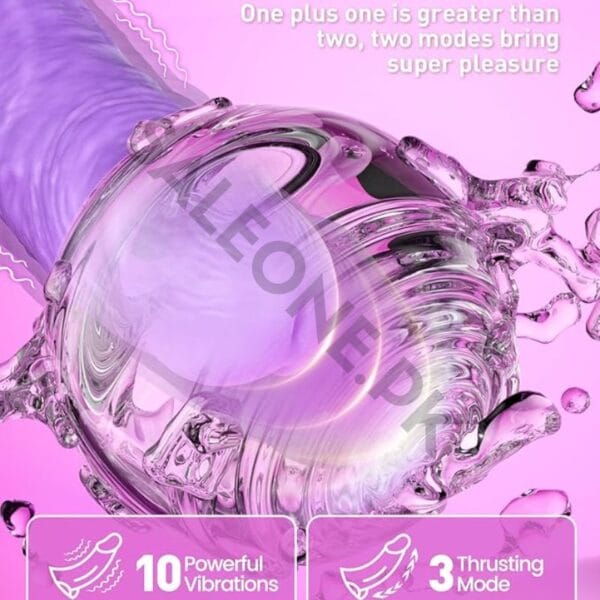 9-inch G Spot Dildo Vibrator | Thrusting Sex Toy