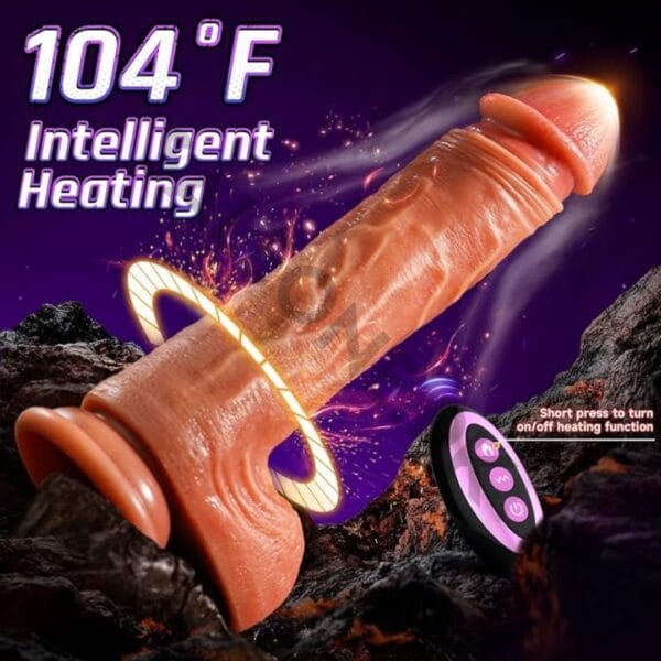 3-in-1 Realistic Thrusting Dildo | Shop In Pakistan