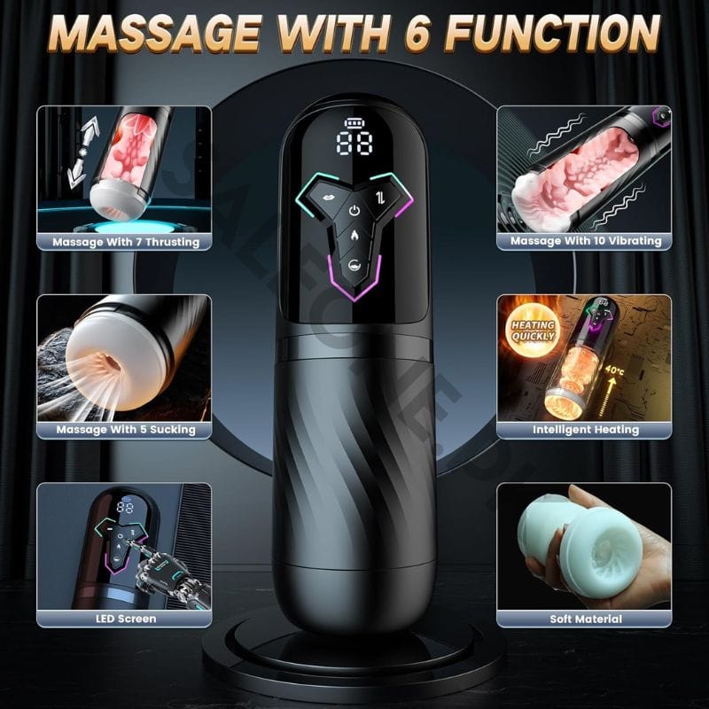 5-1 Heating Male Masturbator Penis Pump In Pakistan