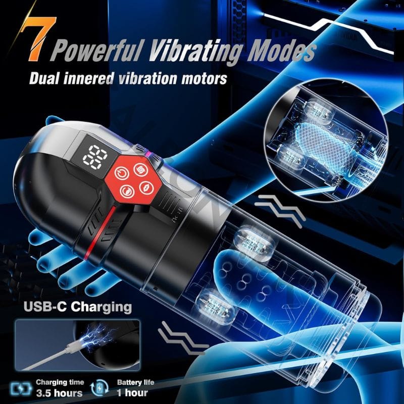 6-1 Automatic Mrgras Male Masturbator | Men's Sex Toy