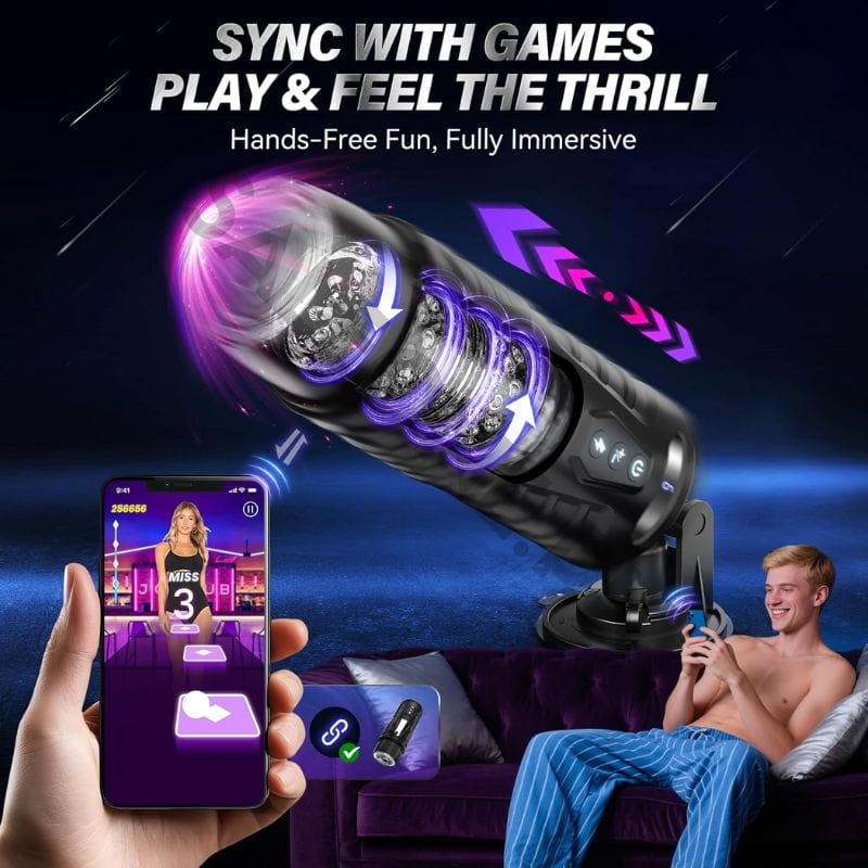 EINSEO AI Interactive Male Masturbator | Smart Sex Toy