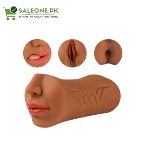 3-in-1 (Vagina + Ass + Mouth) Masturbator Price In Pakistan