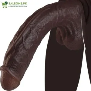 11 Inch Realistic Big Black Dildo | Lifelike Silicone Toy
