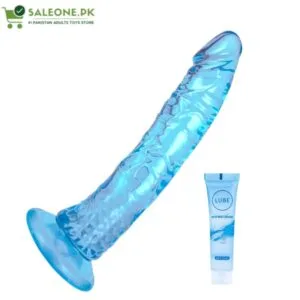 7.9inch Blue Soft Realistic Dildo | Suction Cup