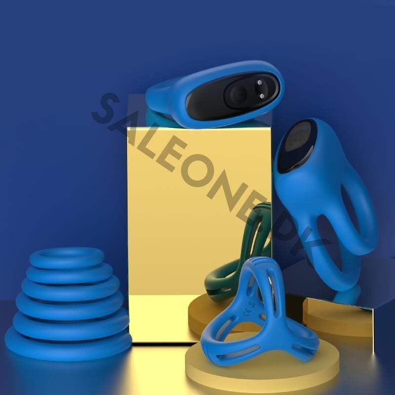 Multi-Functional 6-in-1 Vibrating Cock Ring In Pakistan