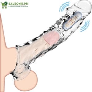 3.6 Inch Clear Reusable Penis Sleeve In Pakistan | Sex Toys
