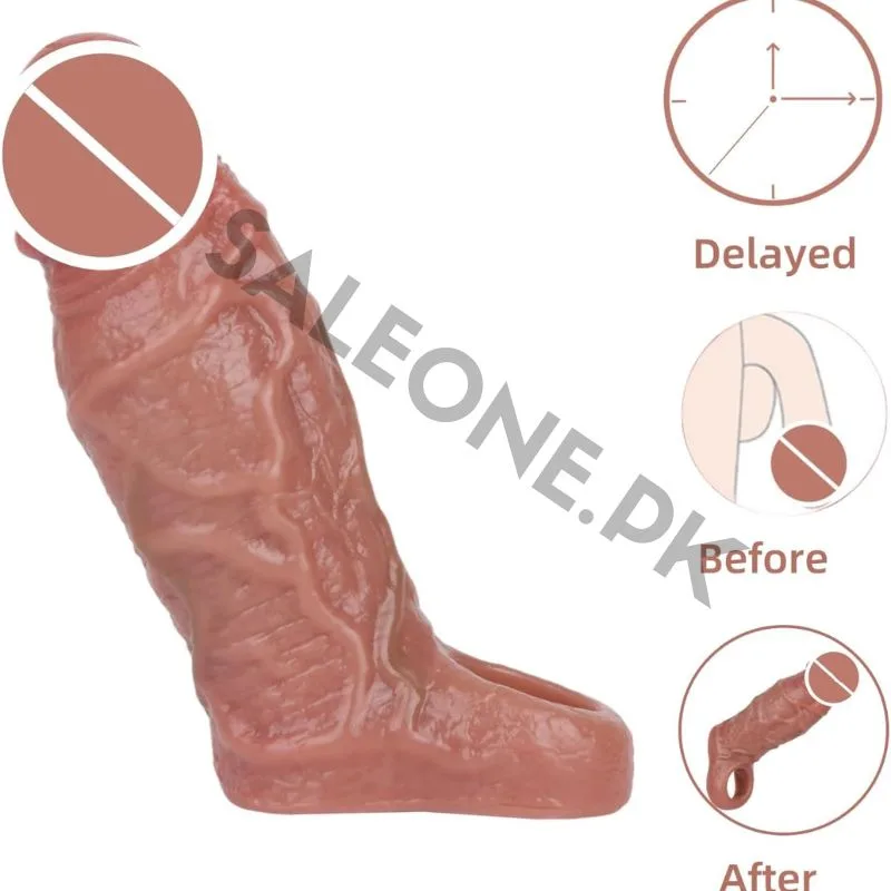 GlenForte 6.7 Inch Realistic Silicone Penis Extender