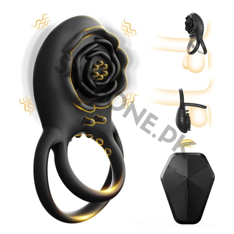 Luyunsa Rose Clitoral Vibrating Cock Ring | Couples Sex Toy