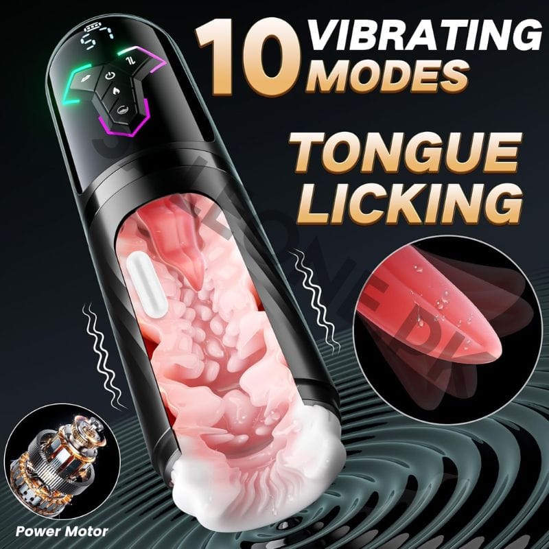 Sky Power Heating Male Masturbator Pump | 5-in-1