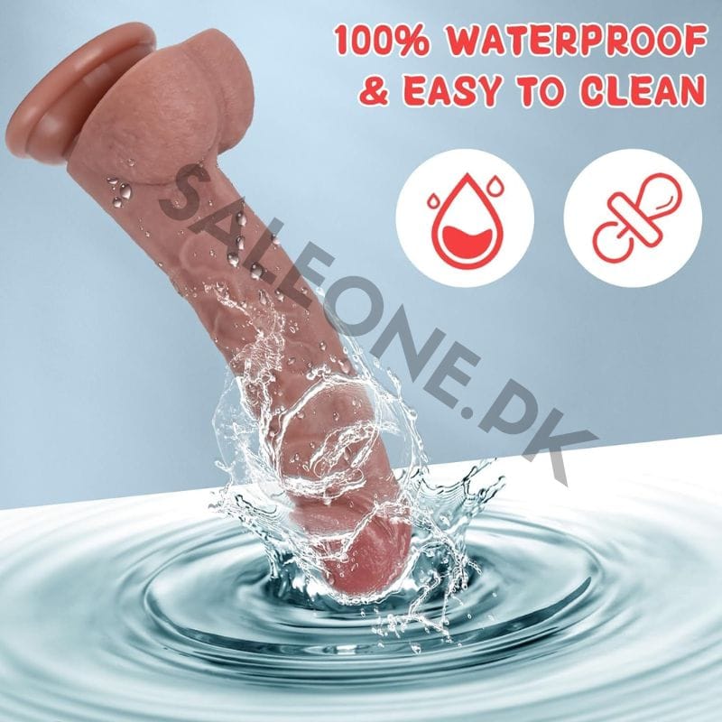 7.8 Inch Silicone Realistic Dildo | Suction Cup