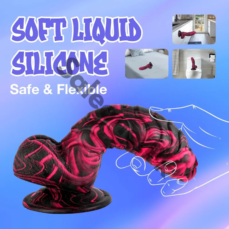 Realistic Silicone Thick Monster Dildo