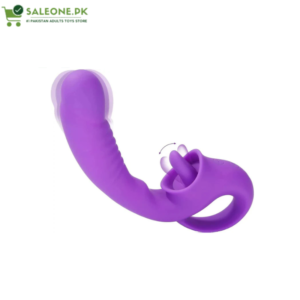 Ava 2-In-1 Tongue-Licking Vibrator
