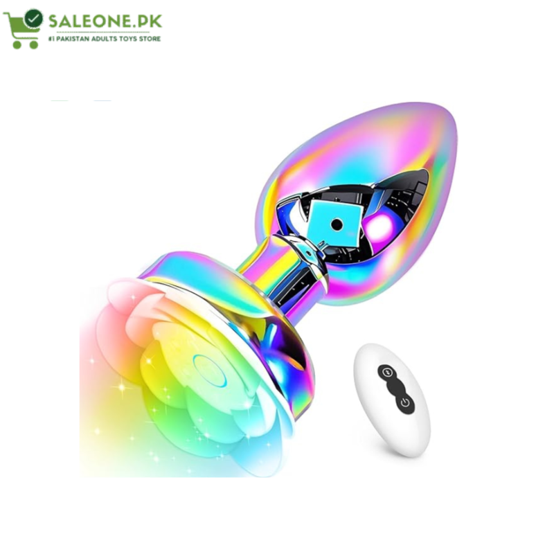 Colorful Vibrator Anal Plug