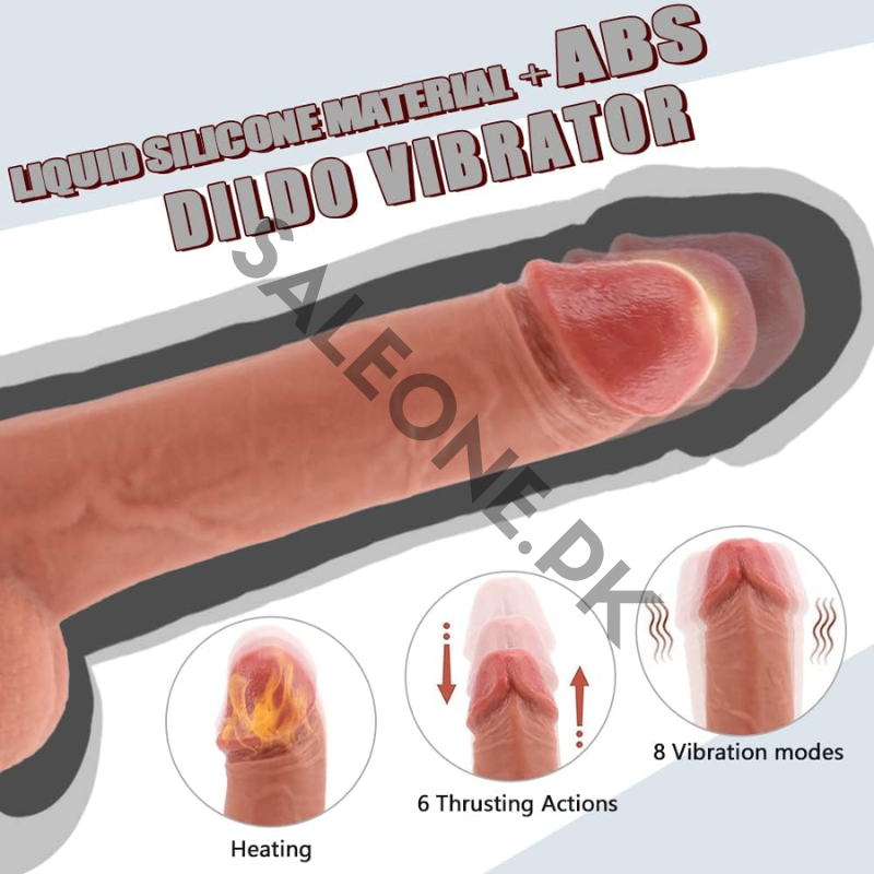 8.66 Inch Vibrator Silicone Dick - Image 2