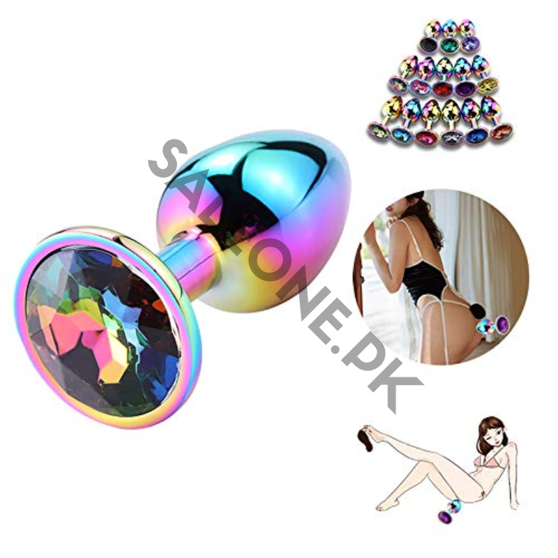 Colorful Vibrator Anal Plug - Image 2