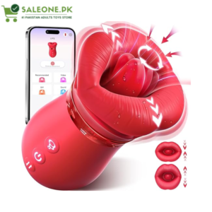 5IN1 Mouth Sucking Vibrator Rose Sex Toy