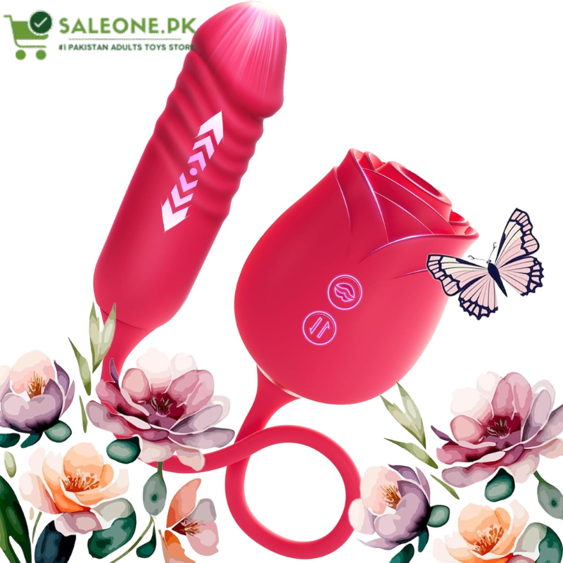 Generic Efficient Version Nipple Sucking Rose Vibrator