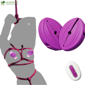 EjoyKuasar BDSM Vibrating Nipple Clamps in Pakistan | 10 Modes