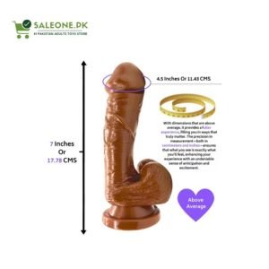 7 Inch Realistic Dildo with Suction Base for Hands-Free Fun Adult Toys for Couples and Solo Play Sex Toys and Sex Toy for Pegging and Pleasure - BBC Dildo Realistic dongs